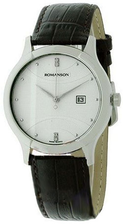 Мужские наручные часы Romanson TL1213SMW(WH)
